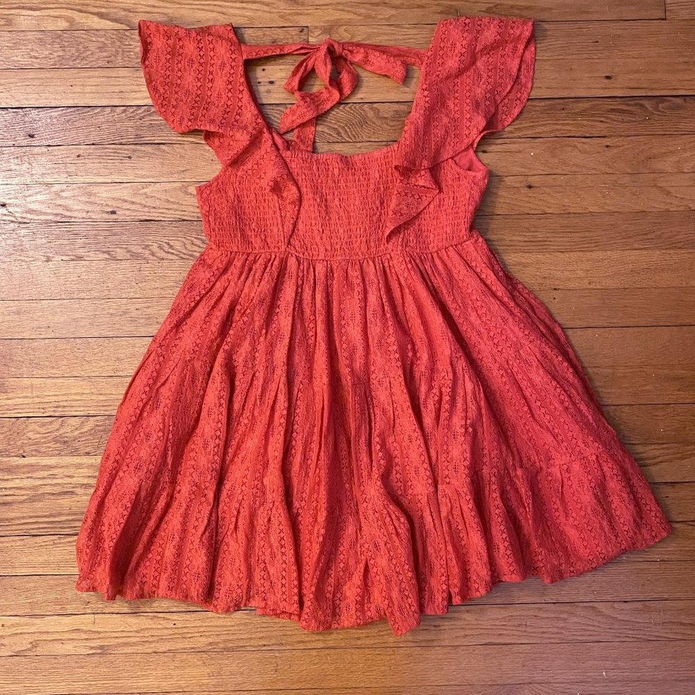 ✨HP✨Free People Undone Lace Mini Dress NWOT - Picture 5 of 13